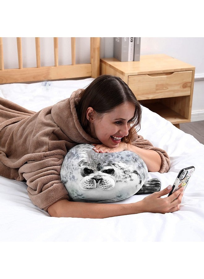 AOLIGE Chubby Blob Seal Pillow Soft Stuffed Cotton Plush Animals Toy For Kids (Small) - Image 5