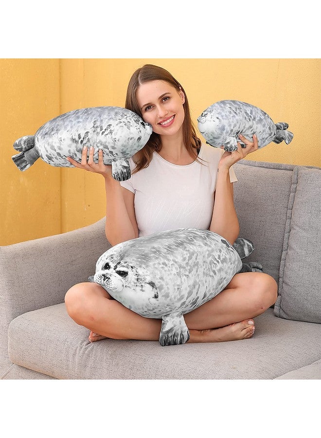 AOLIGE Chubby Blob Seal Pillow Soft Stuffed Cotton Plush Animals Toy For Kids (Small) - Image 3
