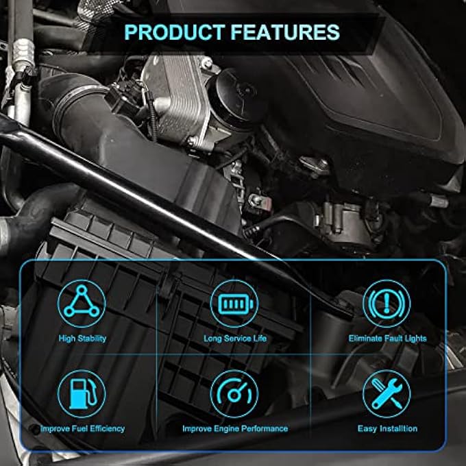 ريحني قطعتان 2344587 مستشعر أكسجين علوي أو سفلي بديل لسيارات دودج داكوتا دورانجو نيترو دودج رام 1500 2500 3500 جيب رانجلر جراند شيروكي كرايسلر 300 56029049Aa 2344587 - Image 3