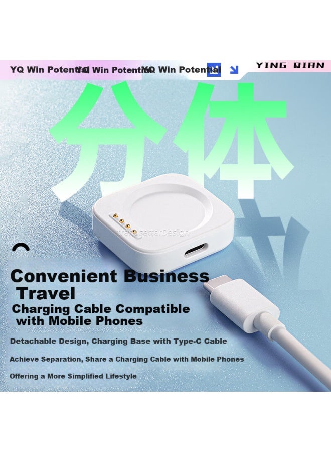 Win Potential Yingqian Charging Dock For Oneplus Watch 2, Compatible With Oppo Watch 4 Pro/4/3 Pro/Se/X/3/2/1, Magnetic Charging Base With Charging Cable - Image 4