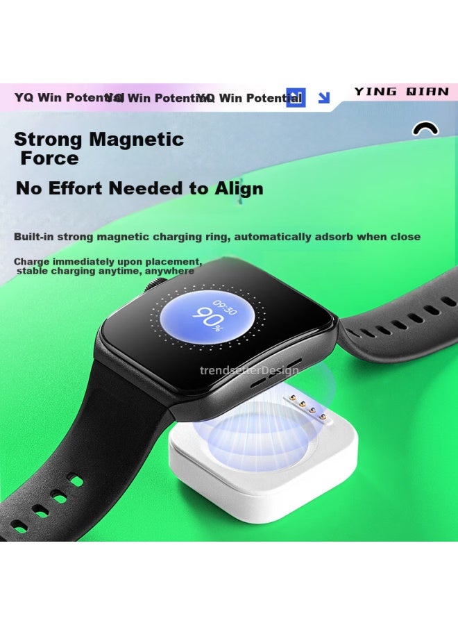 Win Potential Yingqian Charging Dock For Oneplus Watch 2, Compatible With Oppo Watch 4 Pro/4/3 Pro/Se/X/3/2/1, Magnetic Charging Base With Charging Cable - Image 3