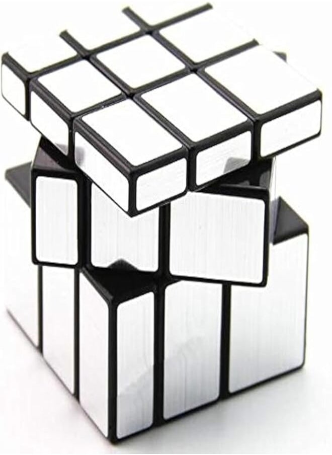 3x3x3 mirror Rubik's cube Silver puzzle Magic Cube -m148 