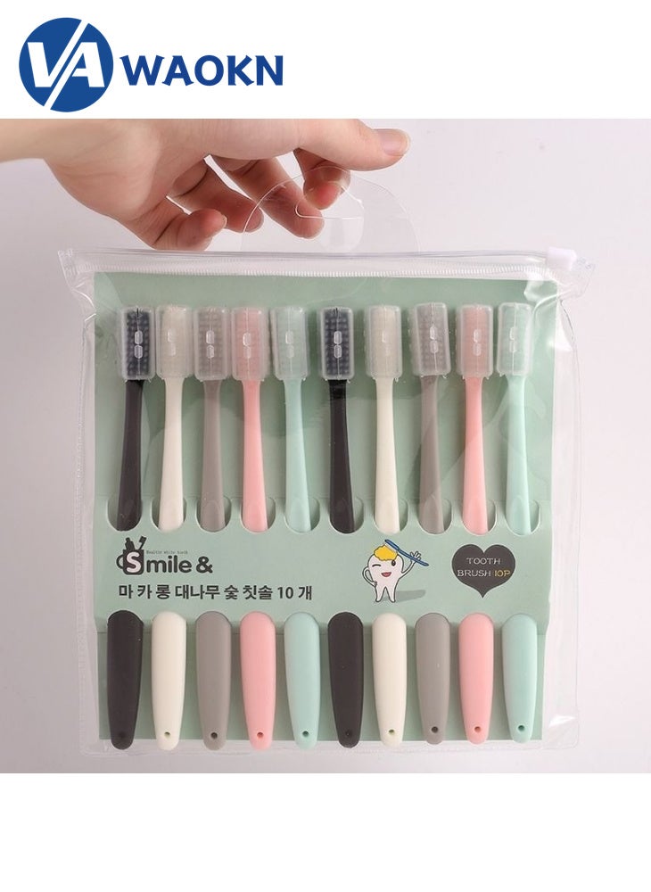 Pack of 10 Professional Extra Clean Children Teethbrush With Soft Bristles For Teeth Sensitivity And Gum