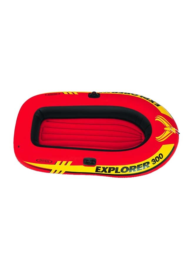 INTEX Explorer 300 Inflatable Boat Set For 3 Person - Image 4