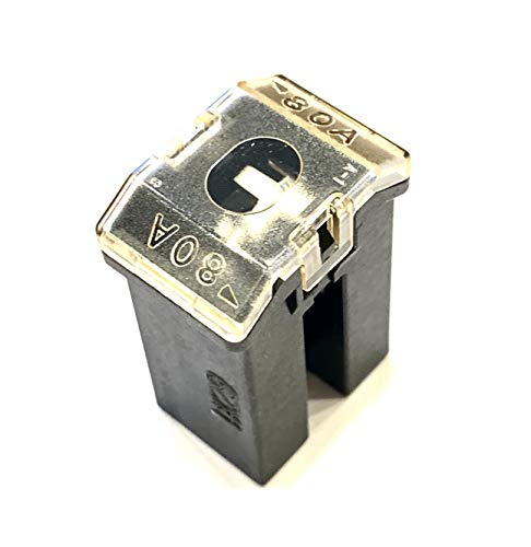 EDS 927-1080 80 Amp Cartridge Fuse Compatible Replacement for Ford XR8T-14A094-BA 68021185AA 82211AJ81A 90982-08305 XR8T-14A094-B 24370C9980 - Pal 3 Fuse - Image 1