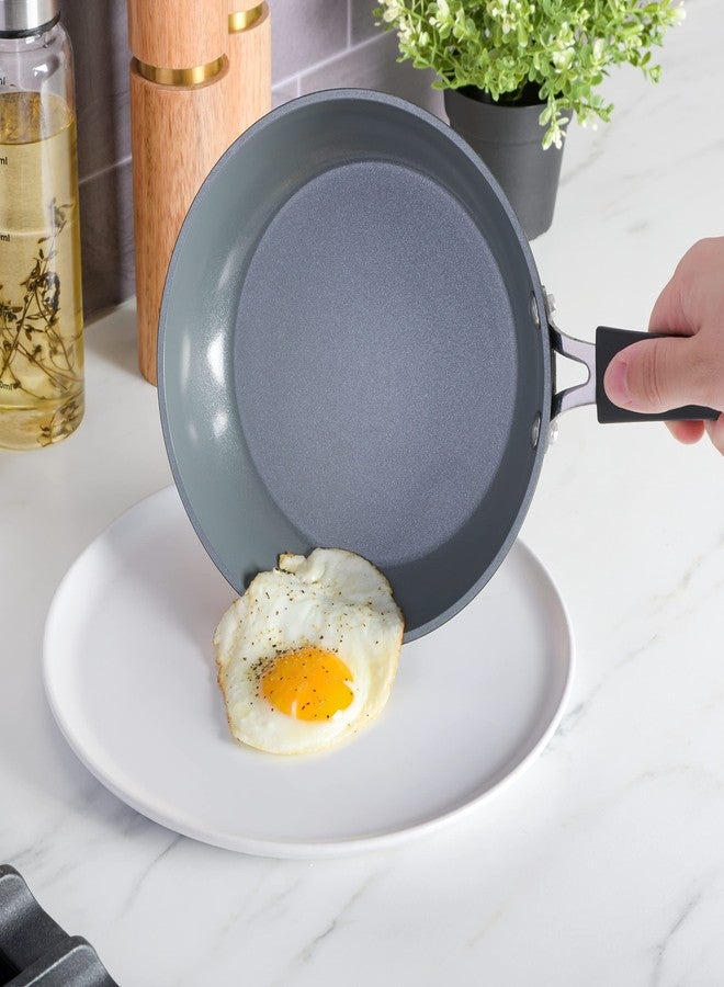 Kenmore Arlington 8" Aluminum Fry Pan - Black Diamond - Image 3