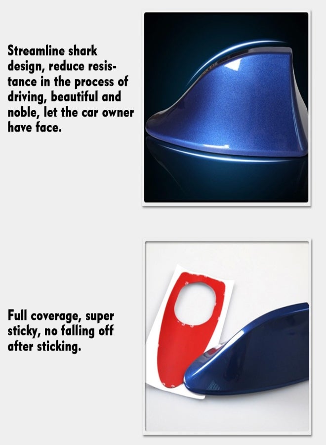 Car Shark Antenna Auto Roof Shark Fin Universal Antenna FM/AM Signal - Image 4