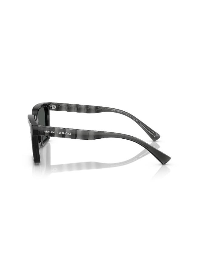 Armani Exchange Full Rimmed Square Sunglasses 0AX4147S 56 835687  - Image 2