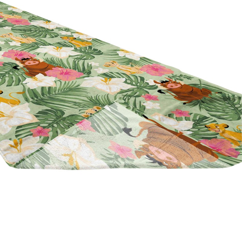 Jay Franco Disney Lion King Beach Towel - Tropical Kids Super Soft & Absorbent 100% Cotton Towel for Bath and Pool with Simba, Measures 28 x 58 - Image 5