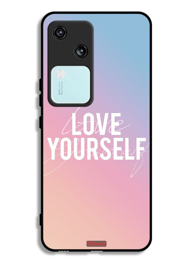 Tolwak Vivo S18 5G Protective Case Cover Love Yourself - Image 1