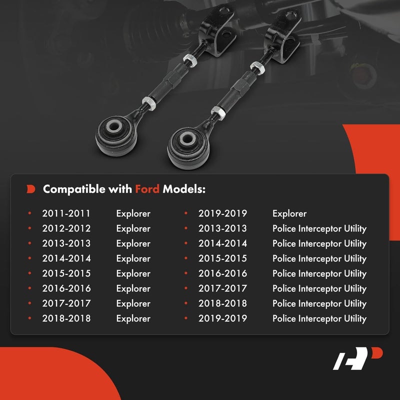 A-Premium Rear Upper Control Arm Kit for Ford Explorer - Image 2