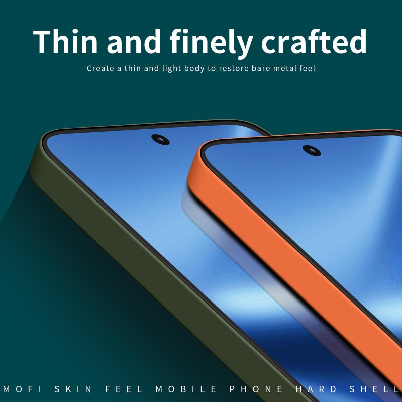 موفي جراب هاتف Oppo K12S / K13 Qin Series Feel All-Inclusive Pc Phone Case (أخضر) - Image 4