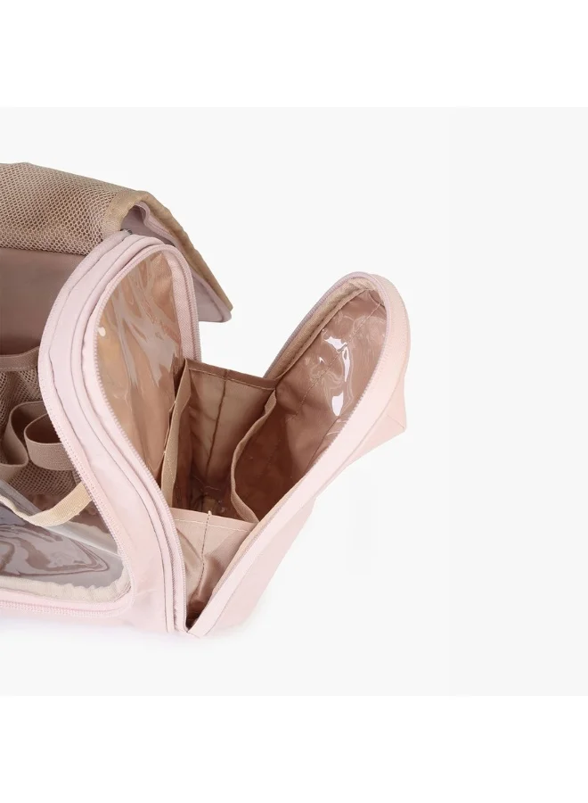 باج سمارت BAGSMART Light Pink Atlas Hanging Toiletry Bag