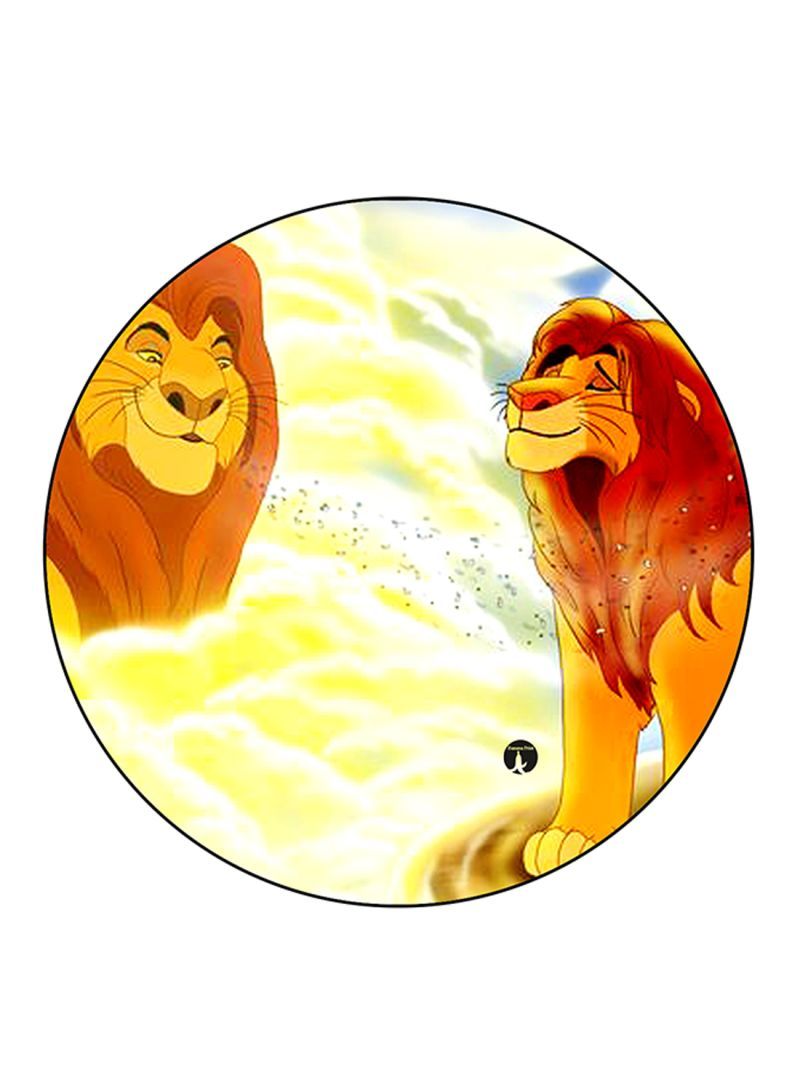RKN Disney Printed Mouse Pad Round  Multicolour