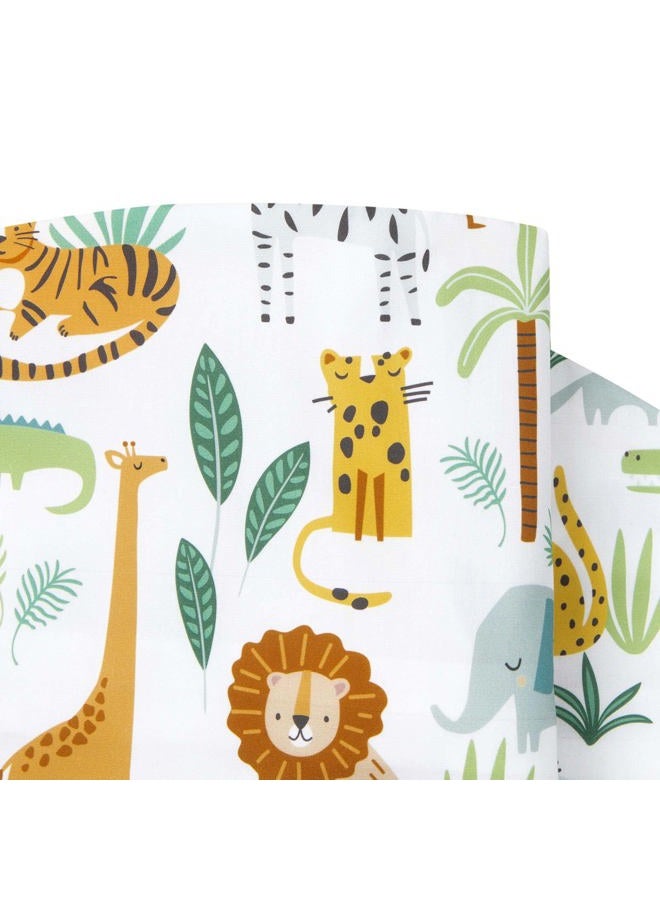 boppy Original Support Nursing Pillow Cover, Colorful Wildlife, Soft Cotton Blend, Fits All Boppy Original Nursing Supports for Breastfeeding, Bottle Feeding, and Bonding, Cover Only - Image 4