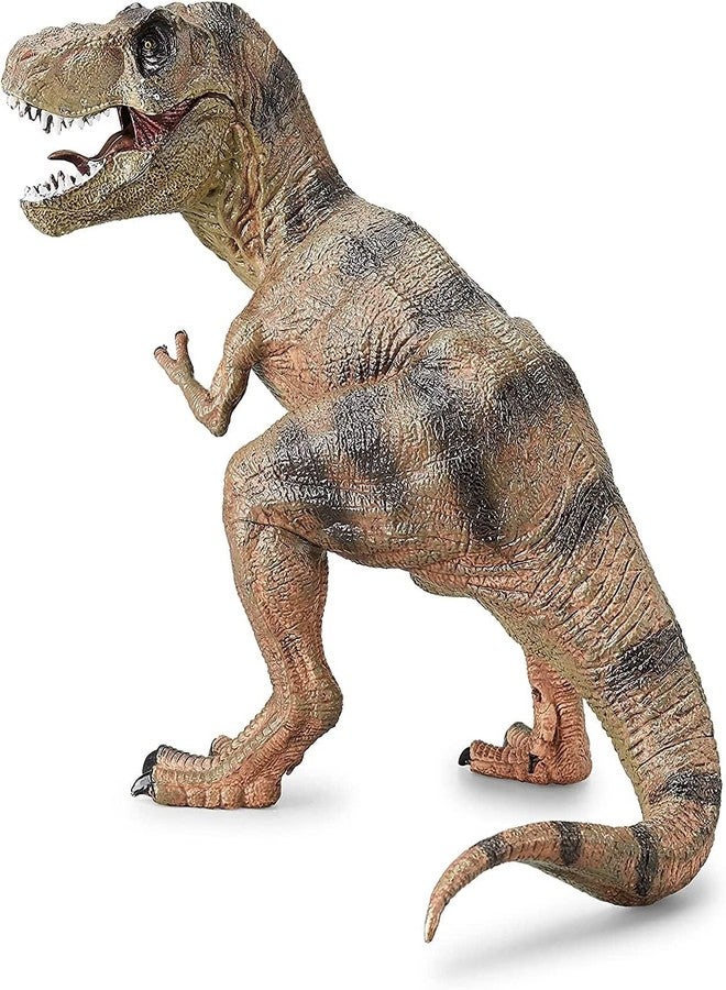 KARTASYA Realistic T Rex Dinosaur Animal Figure for Kids Real Textured Dinosaurs Toy (Sqatting Tyrannosaurus (22F)) - Image 1