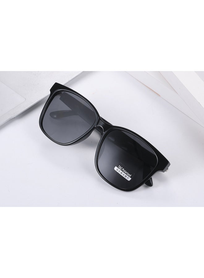 نظارات بلوتوث ذكية GS08 مكالمة أغنية الملاحة عدسة مستقطبة مضادة للأشعة فوق البنفسجية التجارة الخارجية - اللون: أسود 【مضاد لأشعة الشمس】 - Image 1