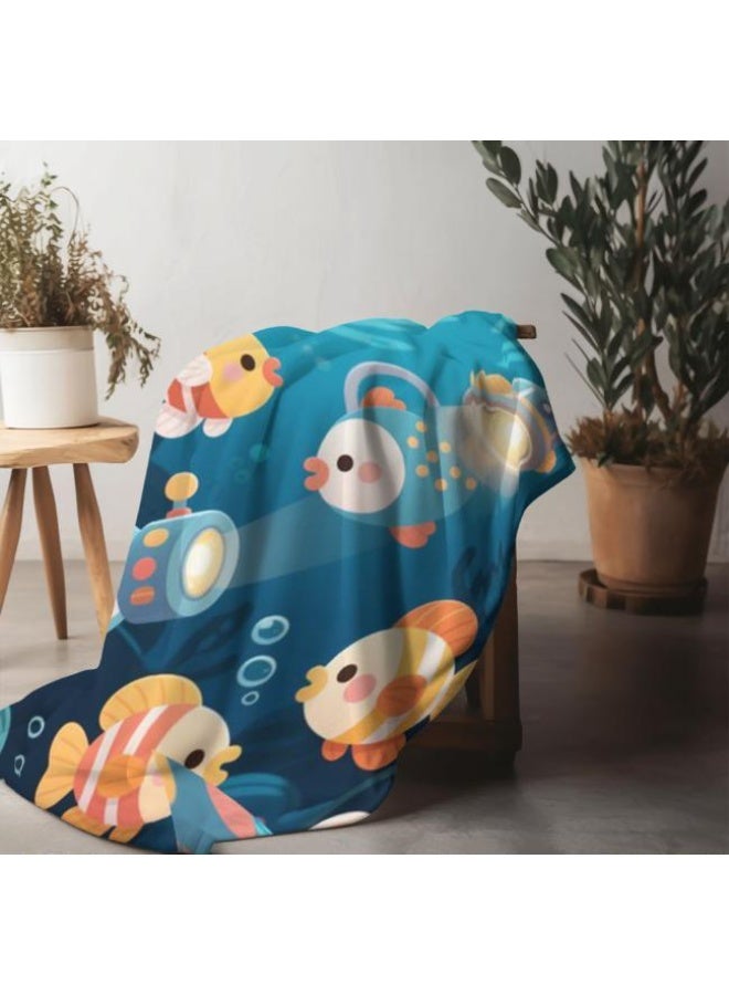general Children's or student cartoon flannel thin blanket (warm and comfortable, suitable for sleep, games) 100cm*150cm - 535 - Image 5