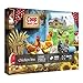BBOLDIN Chicken Farm Puzzle for Adults 1000 Pieces Animal Flower Jigsaw Puzzle Sunflower Thanksgiving Nature Rooster Barn Country Puzzle - Image 2