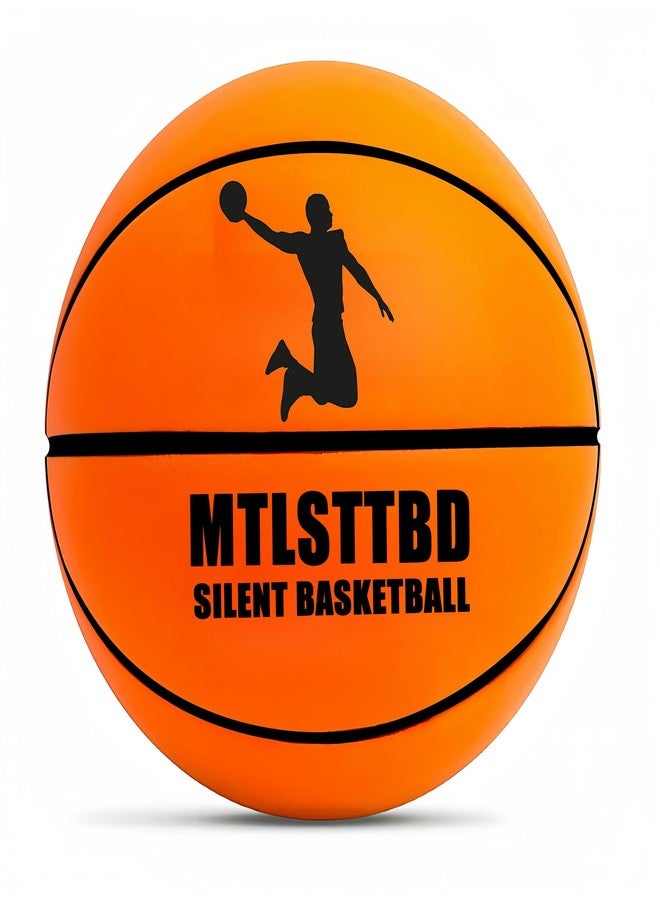 mtlsttbd Silent Basketball,Silent Basketball Dribbling Indoor,2024Foam Basketball Silent 7-24cm/9.44in Dunk Basketball Indoor Training （Size:NO.7） - Image 1