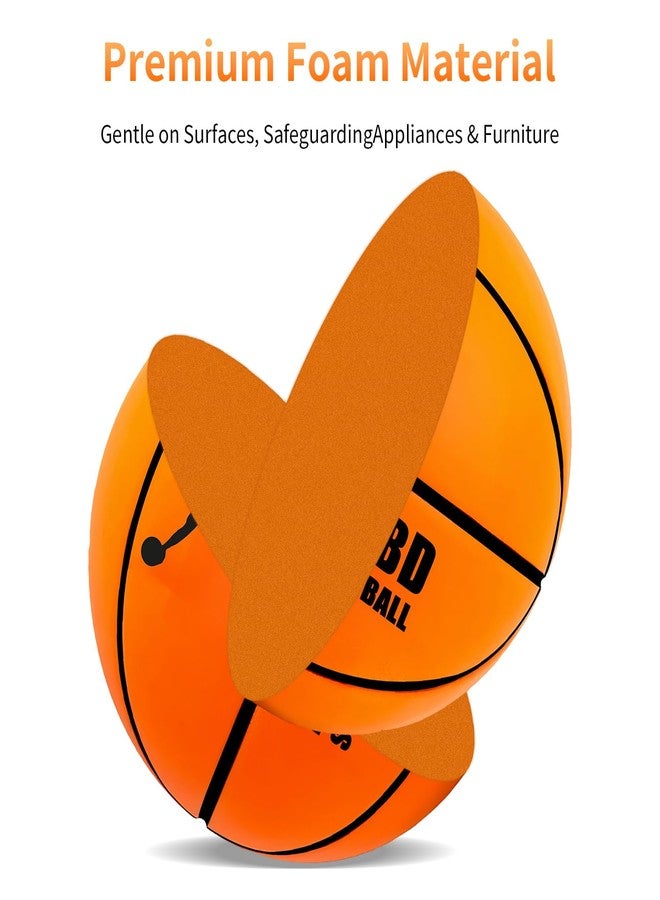 mtlsttbd Silent Basketball,Silent Basketball Dribbling Indoor,2024Foam Basketball Silent 7-24cm/9.44in Dunk Basketball Indoor Training （Size:NO.7） - Image 5