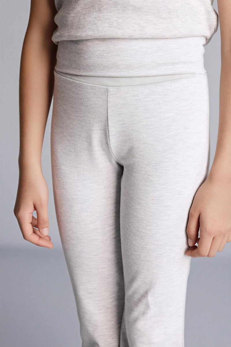 DeFacto Grey Girl Girl Leggings Casual - Image 4