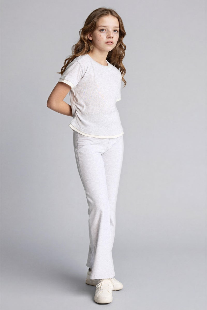 DeFacto Grey Girl Girl Leggings Casual - Image 1