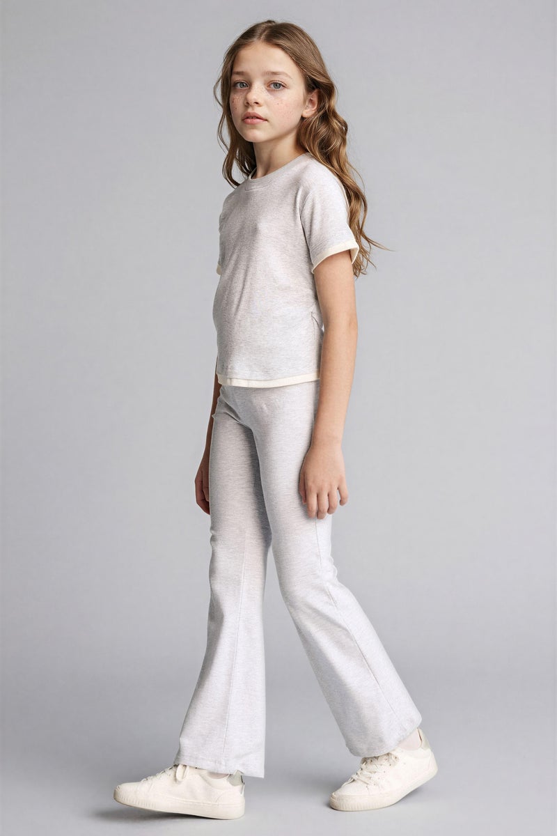 DeFacto Grey Girl Girl Leggings Casual - Image 2