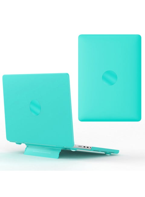 Macbook Protective Case Air13.3 Crystal Transparent Computer Case For Apple Laptop PC Case-Color:copper Green-Applicable Model:2021 Mac 14.2 Pro（A2442/A2779）