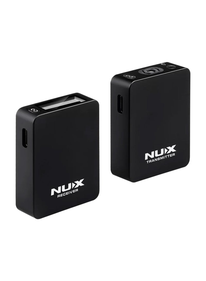 ميكروفون لافاليير لاسلكي NUX B-10 Vlog بتردد 2.4GHz - ضمان 3 سنوات