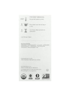 TAZO TAZO, Regenerative, Herbal Tea, Organic Refresh Mint, Caffeine Free, 16 Tea Bags, 0.67 oz (19 g)  - Image 2