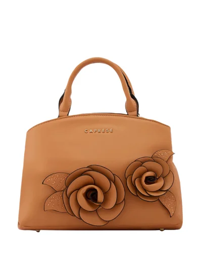 CAPRESE BLOOM SATCHEL SMALL APRICOT