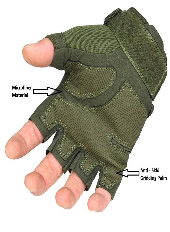 Aepigo Leather Fitness Gloves - Image 3