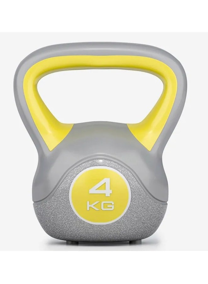 REBENUO York Dumbbell Vinyl Kettlebell 4kg  - Image 1