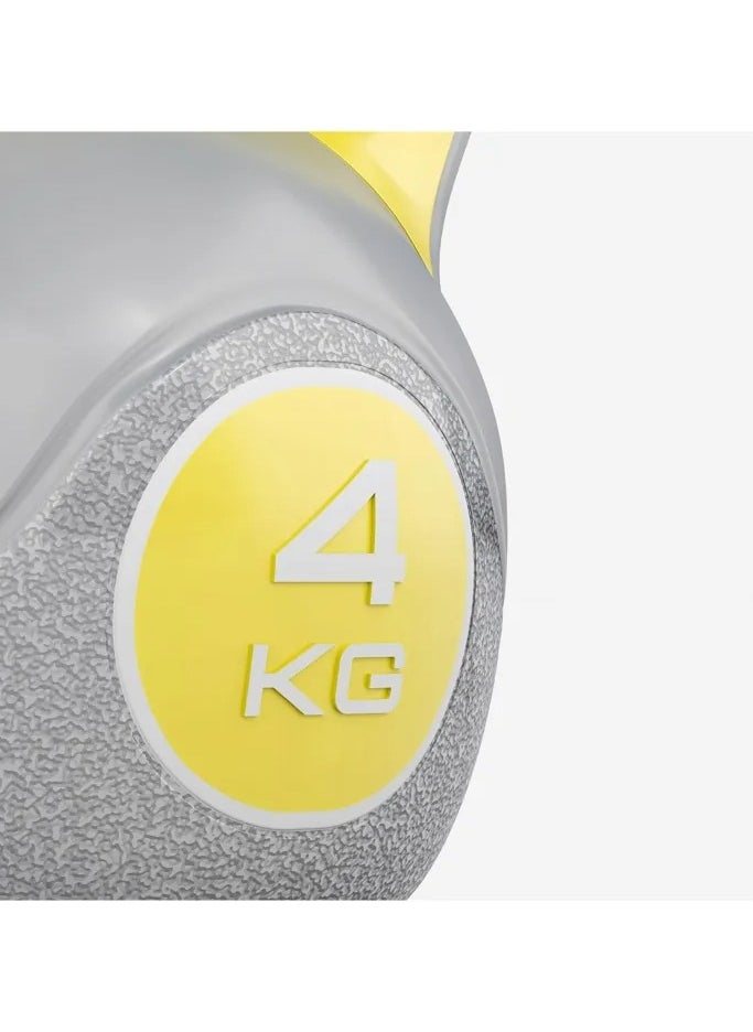REBENUO York Dumbbell Vinyl Kettlebell 4kg  - Image 2