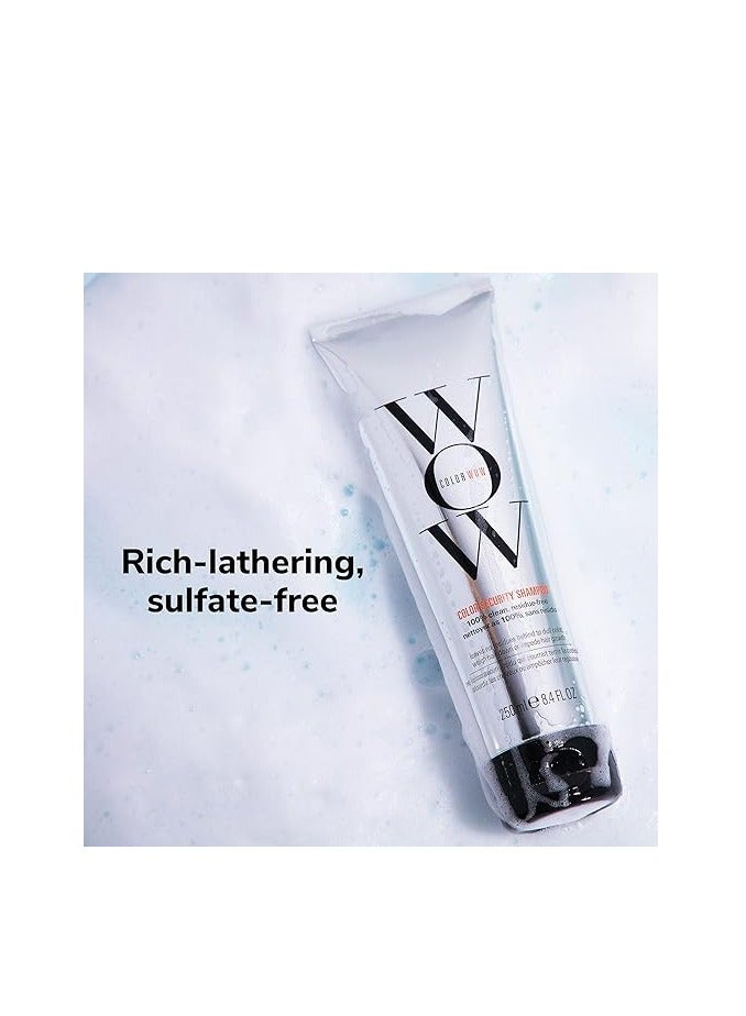 كولور واو شامبو كولور سيكيوريتي من واو – صحي 100% وخالٍ الكبريتات والسيليكون، لا يترك أي بقايا على الشعر وصحى لفروة الرأس؛ مناسب لجميع أنواع بما في ذلك المصبوغ - Image 4