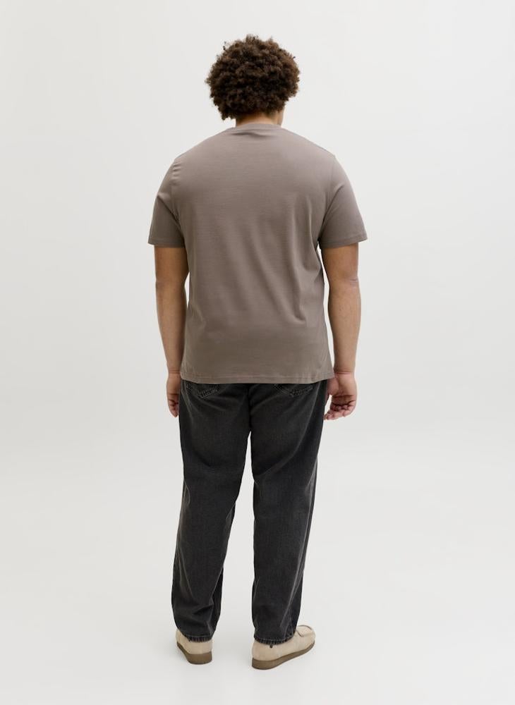 JACK & JONES Plus Size Graphic Crew Neck T-Shirt - Image 2