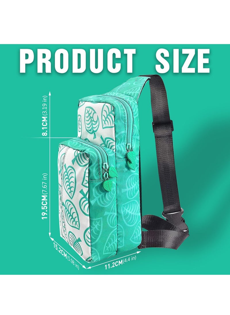 HoldPeak - Travel Carrying Case for Nintendo Switch/Lite Shoulder Backpack for Switch Console, Dock, Joy con, Pro Controller, Accessories, Phone - Image 1
