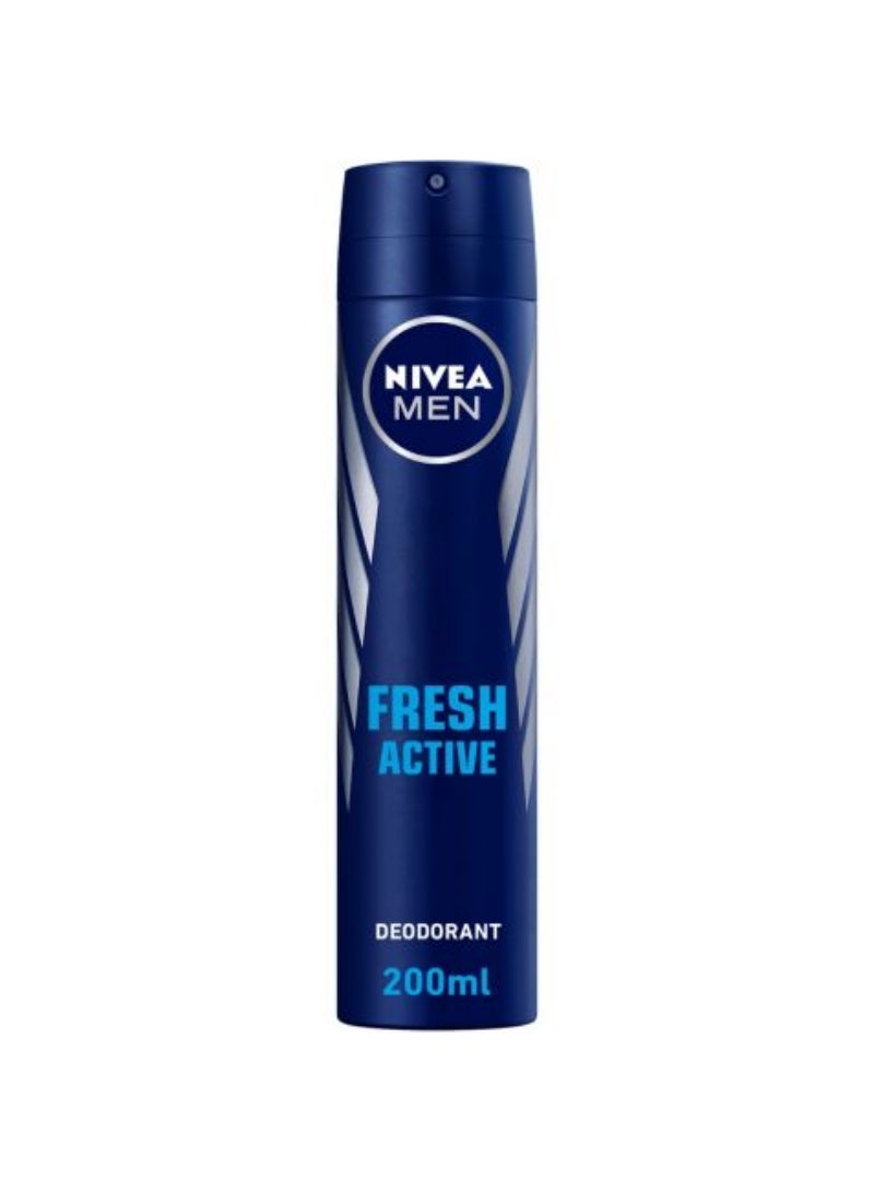 Nivea Men Deo Spray Fresh Active 200Ml