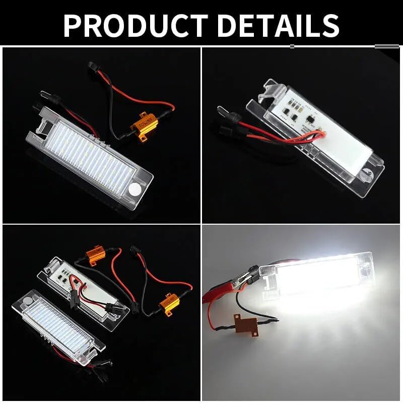 Vuzmode LED License Plate Light for Fiat Models - Image 5