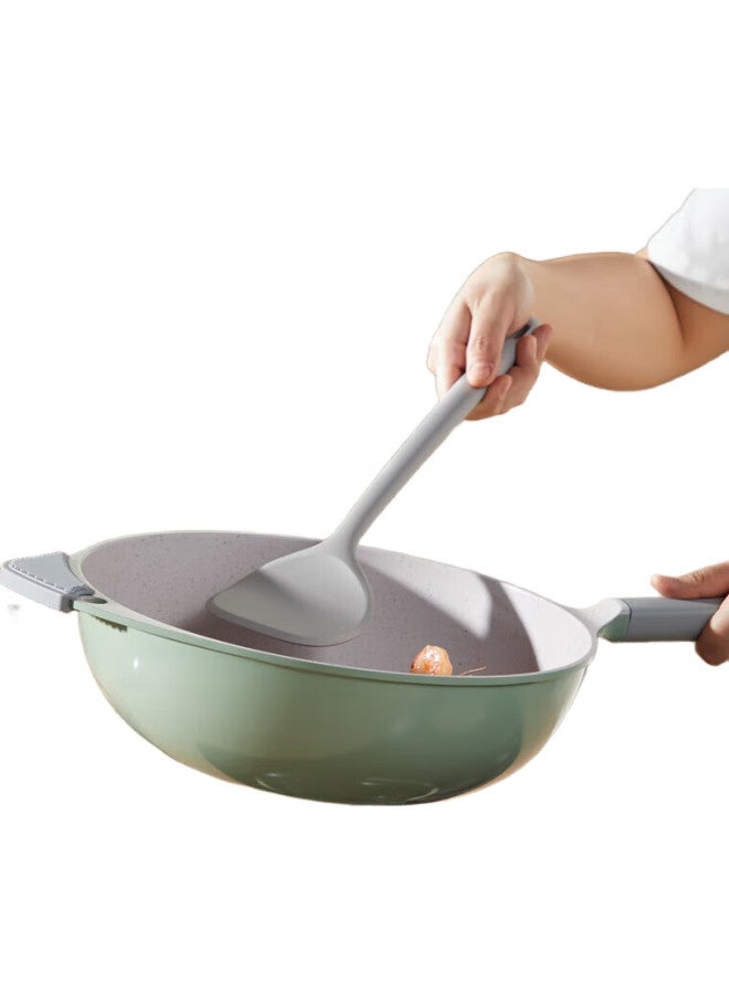 Cooker King Silicone Spatula, Non-Stick Pan Wok Frying Pan Flat Bottom Pan Specialized Cooking Spatula, Heat-Resistant Sg01S - Image 3