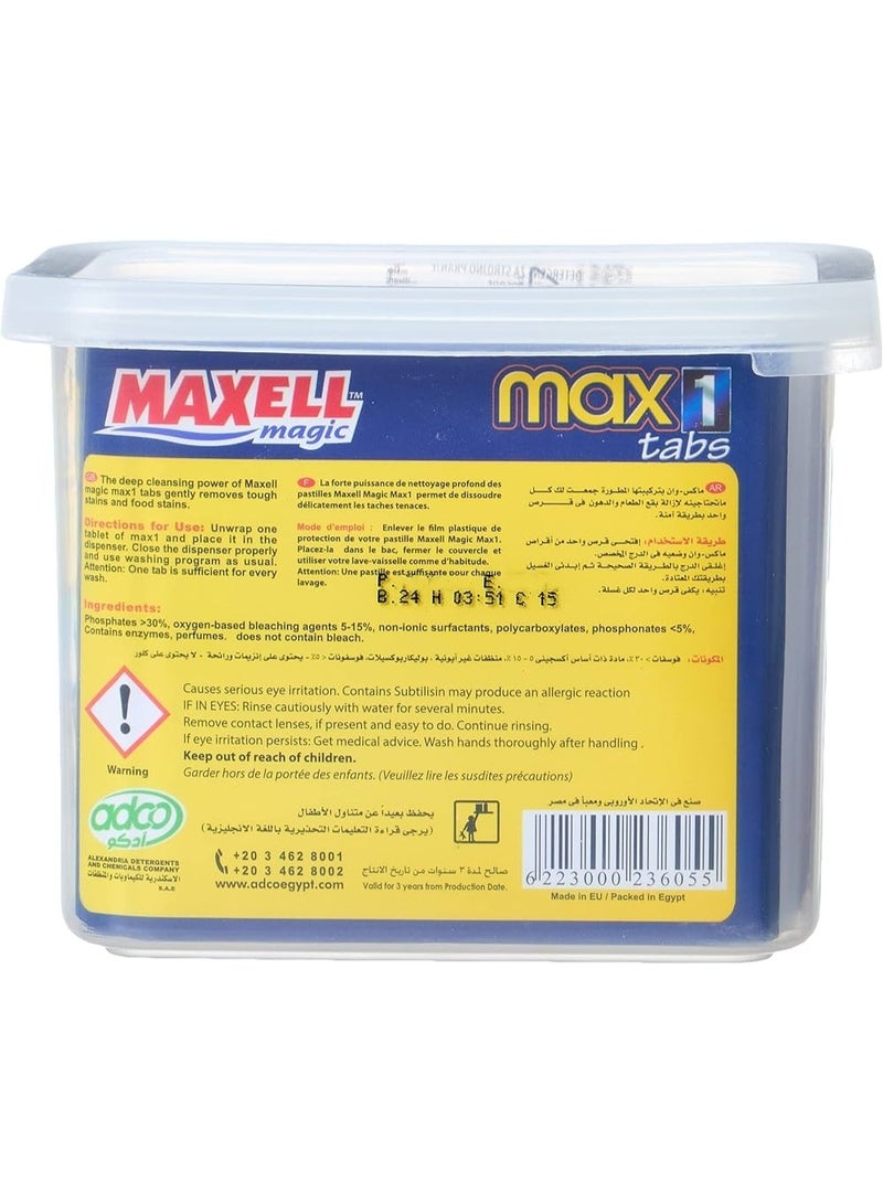 Maxell Magic Dishwasher Tablets - 30 Tablets - Image 1