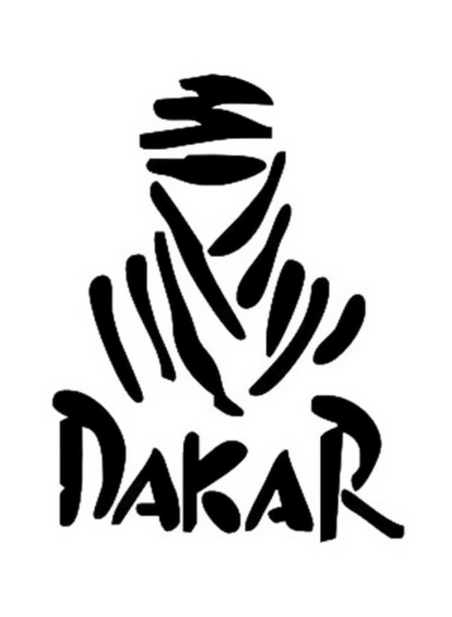 NIBEMINENT Dakar Reflective Car Sticker - Image 1