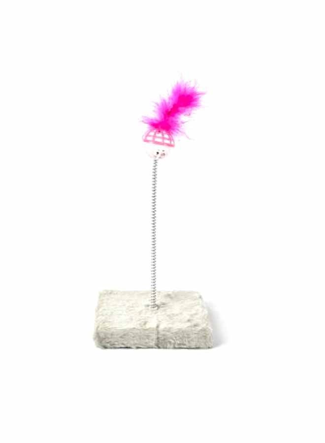 AL THEQA Cat Plate Grinders Interactive Toy(PINK) - Image 2