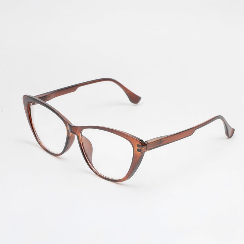 Lens + Lensplus Bigcateye TR Full Rim Eyeglasses with Lightweight Unisex Eyewear for Men & Women | Stylish Computer & Daily Use Frame - Image 4