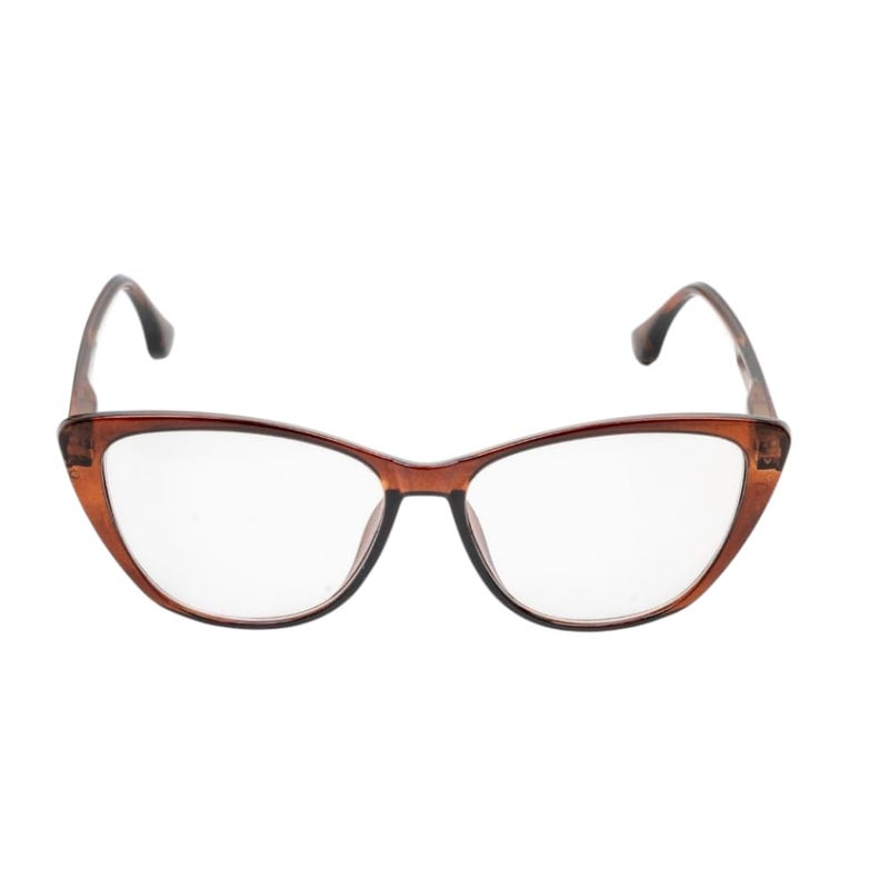Lens + Lensplus Bigcateye TR Full Rim Eyeglasses with Lightweight Unisex Eyewear for Men & Women | Stylish Computer & Daily Use Frame - Image 1