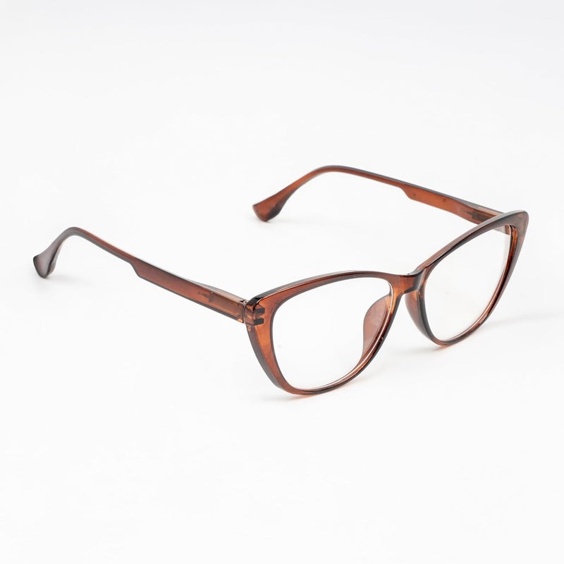 Lens + Lensplus Bigcateye TR Full Rim Eyeglasses with Lightweight Unisex Eyewear for Men & Women | Stylish Computer & Daily Use Frame - Image 3