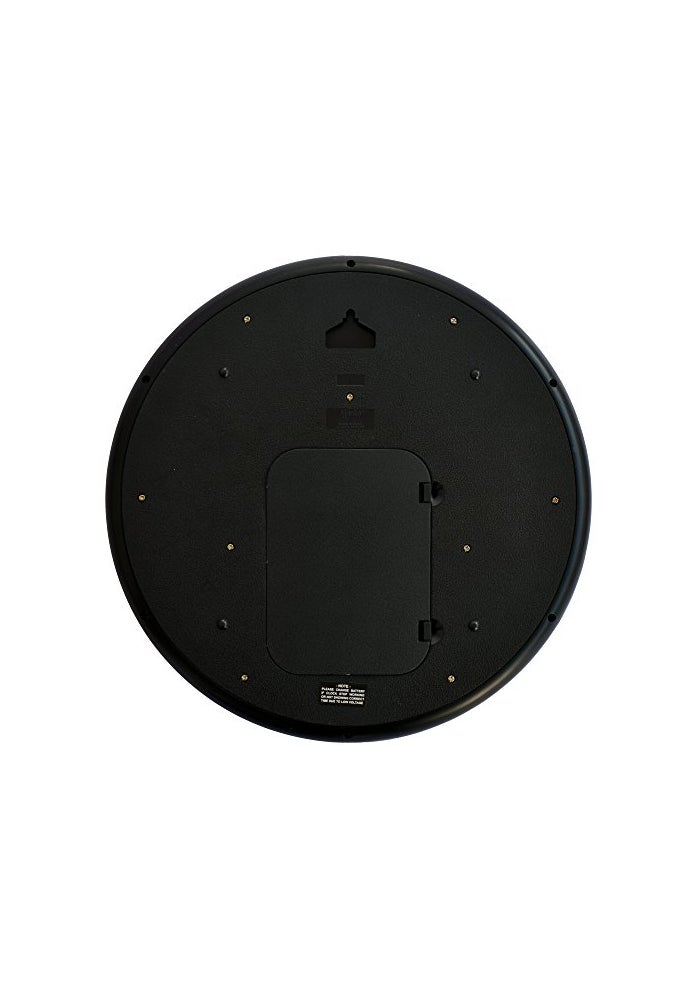 Ajanta Plastic Sweep Wall Clock – 37 cm Brown | Silent Movement | Easy-to-Read Dial | Ideal for Home, Office & Kitchen - Image 4