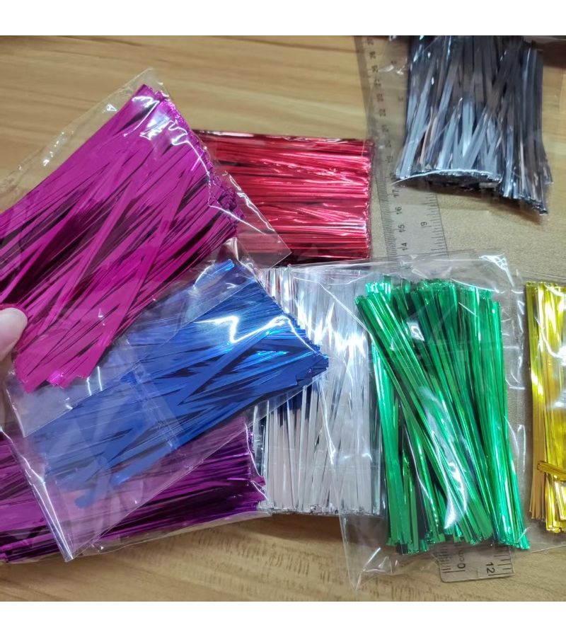 700 قطعة من الخيوط الزرقاء لتنسيق الزهور وأداة ربط الباقات، ملحقات الديكور DIY لتثبيت النماذج الإنشائية. - Image 5