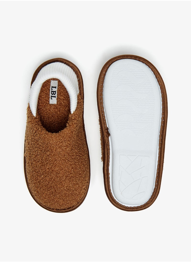 LBL by Shoexpress - Boys Textured Slip On Bedroom Shoes By Shoexpress - Image 1